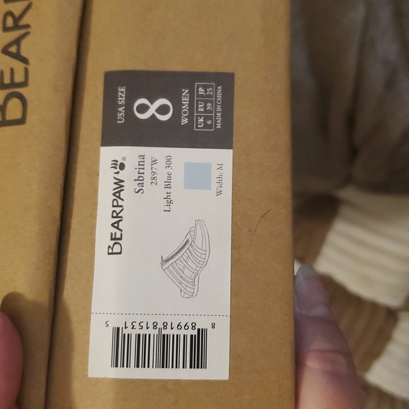 BearPaw Blue Gladiator Sandals. Size 8. - Picture 10 of 10